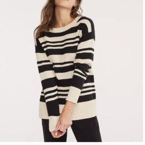 Lou & Grey Fuzzline Striped Sweater